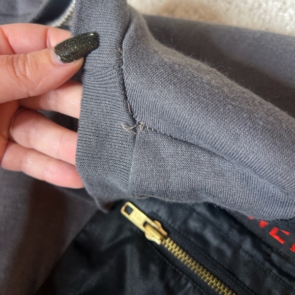 Vintage 80s Corvette Retro Streetwear Embroidered Tactical Sweatshirt - Picture 4 of 11